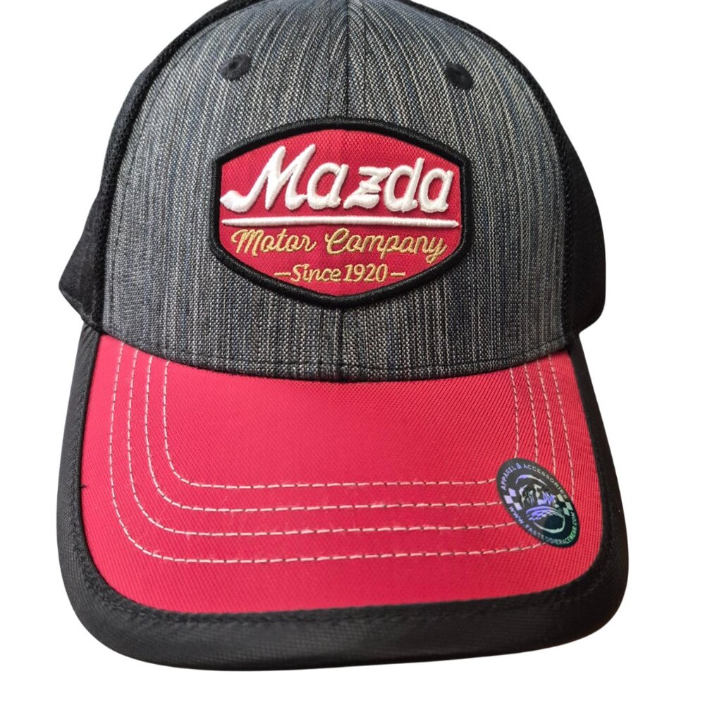 Mazda Motor Company Denim Sheen Velcro Cap – Fast Eddie Racewear – NWT
